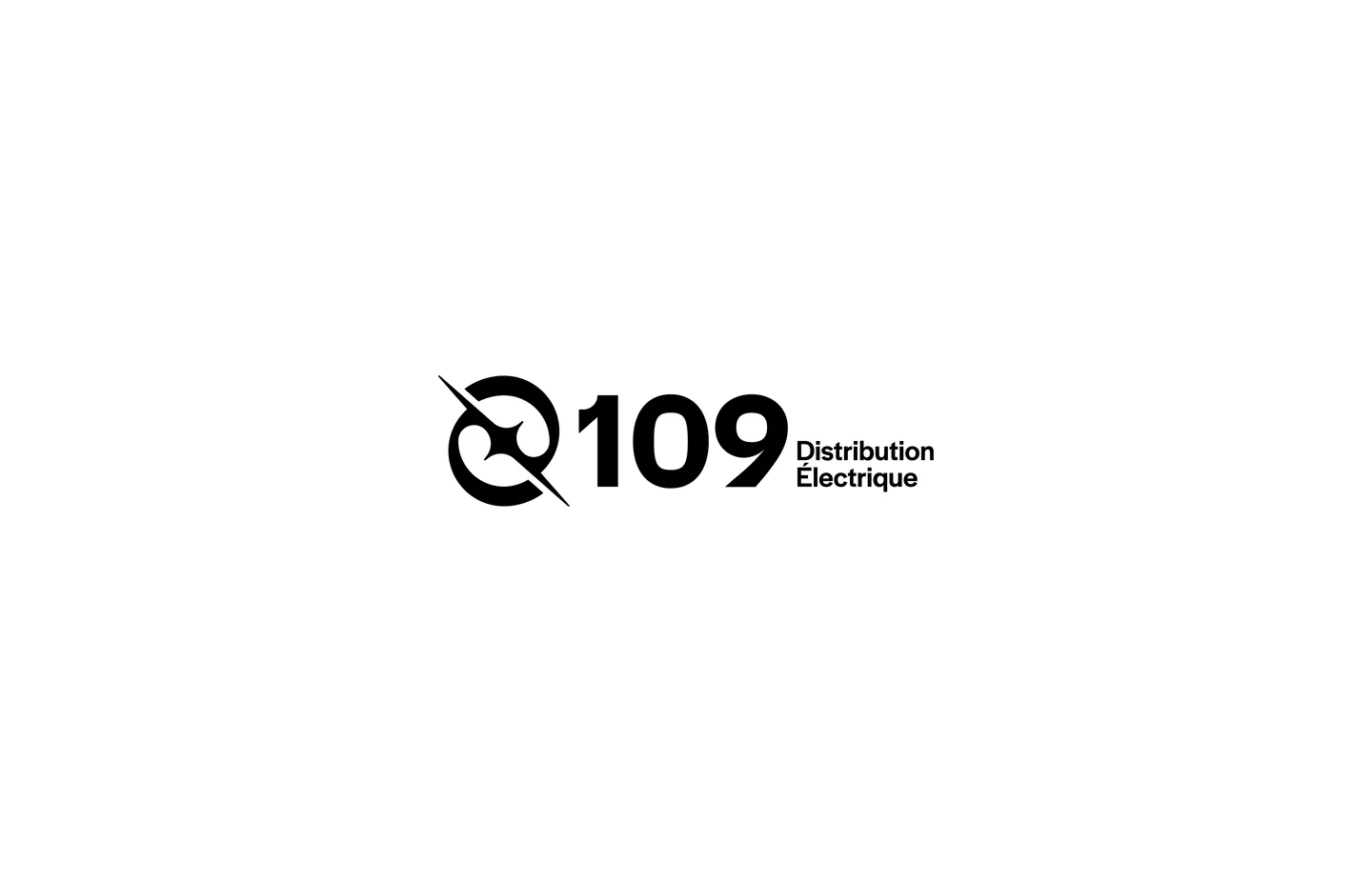 The new 109 Distribution Électrique logo